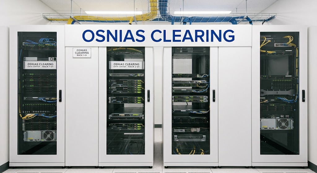 Osnias Clearing — O-POP Mainnet, architecture serveur et réseau